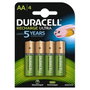 Duracell Pack de 4 Pilas Recargables AA HR06-P 2500 mAh